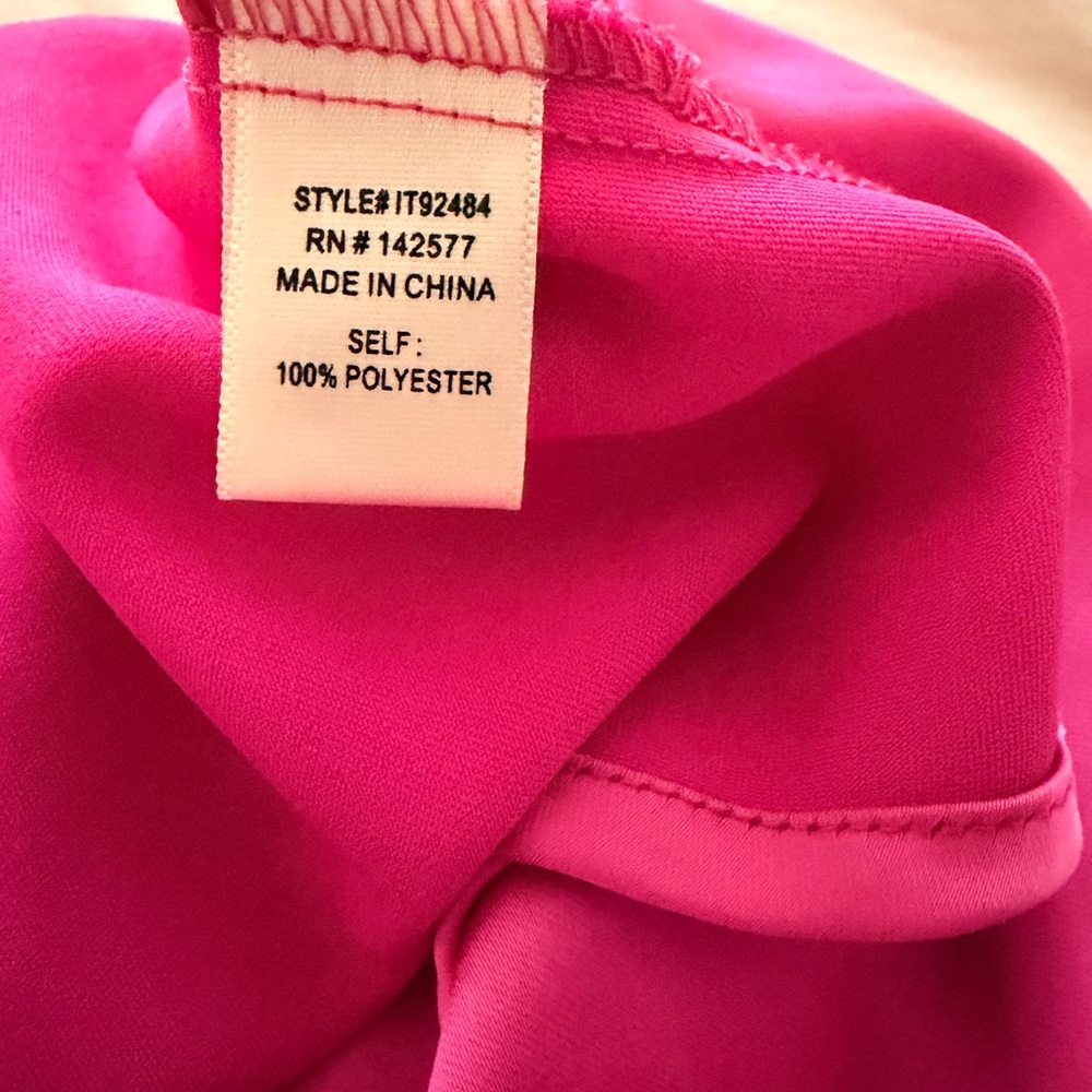Iris Pink Halter Top - Picture 2 of 5